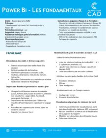 Formation Power BI - Fondation Formation Power BI - Fondation