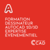 Formation Dessinateur Autocad 2D/3D Expertise - Évènementiel