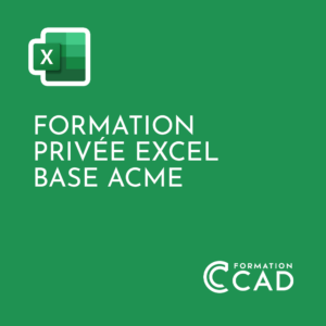 Formation privée Excel Base - ACME