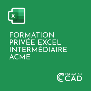Formation privée Excel Intermédiaire - ACME