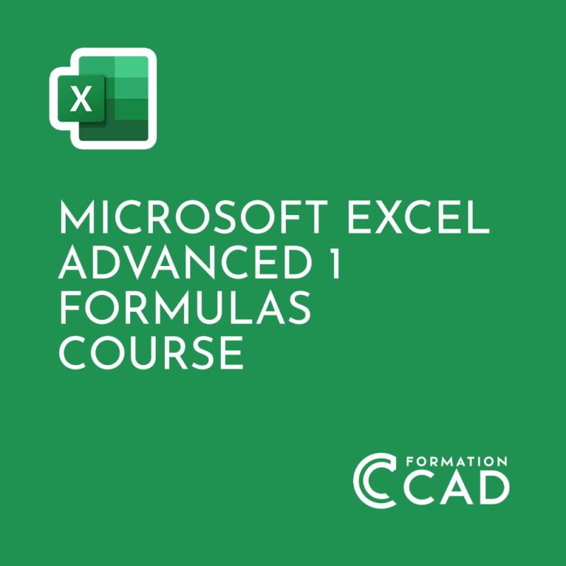 Microsoft Excel Advanced 1 : Formulas