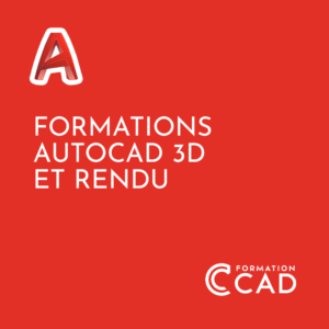 Formations Autocad 3D & Rendu