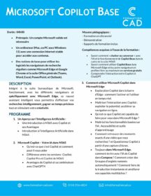 Formation Microsoft Copilot Base