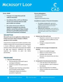 Formation Microsoft Loop