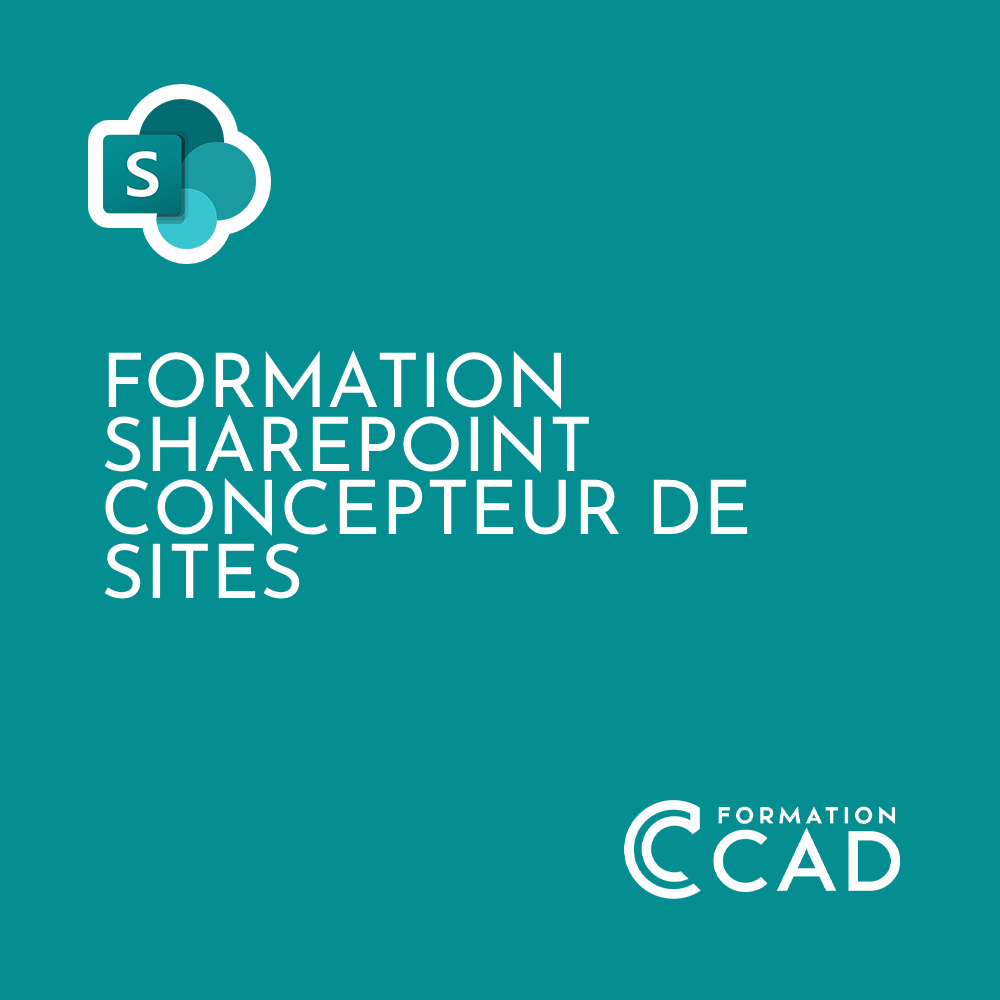 Formation Microsoft SharePoint Concepteur de sites – Formation CAD