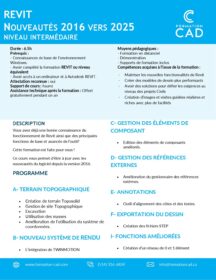 Mise à niveau Revit: Nouveautés 2016-2026 Mise à niveau Revit: Nouveautés 2016-2026