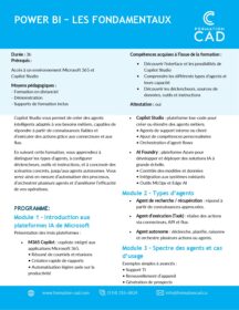 Formation Copilot Studio Découverte Formation Copilot Studio Découverte